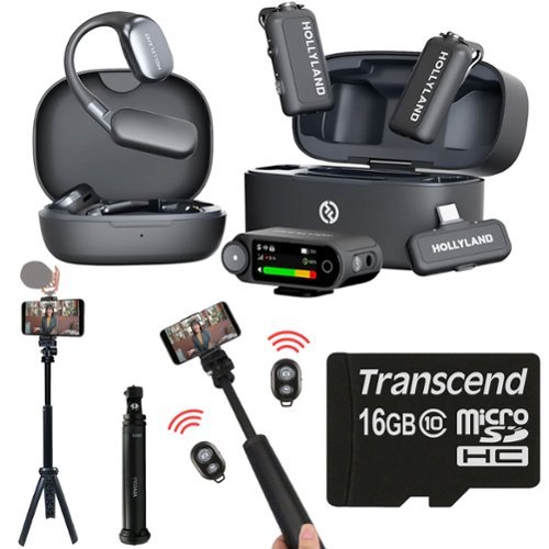 HOLLYLAND LARK MAX 2 ULTIMATE COMBO Lavalier Mic System + Tripod