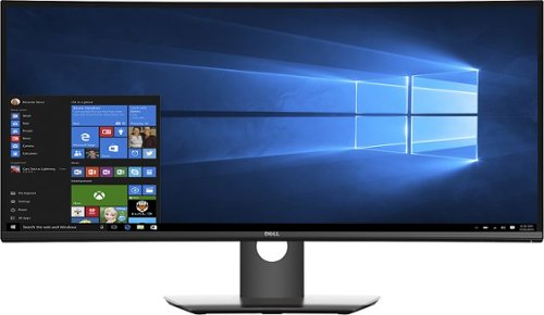  Dell - UltraSharp U3417W 34.14&quot; LED UltraWide HD Monitor - Black