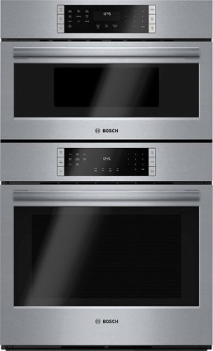  Bosch - 800 Series 30&quot; Built-In Single Electric Convection Wall oven with Built-in Microwave