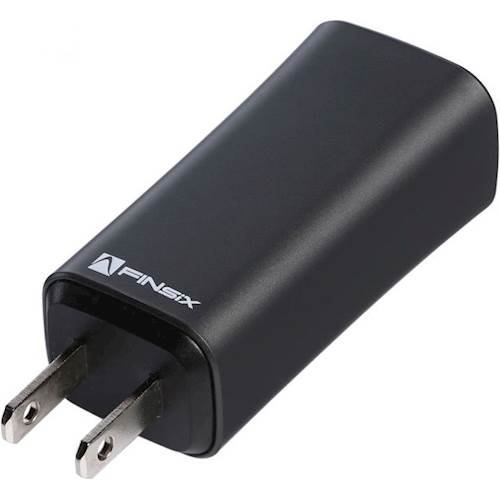 FINsix - DART Charger for Most Laptops - Gunmetal-Front_Standard 