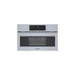 Bosch - 500 Series 1.6 Cu. Ft. Built-In Microwave - Stainless steel - Front_Standard