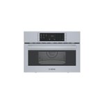 Bosch - 500 Series 1.6 Cu. Ft. Built-In Microwave - Stainless steel - Front_Standard