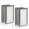 Medify Air - MA-15 Genuine HEPA H13 Replacement Filter - 2 pack - Silver-Front_Standard