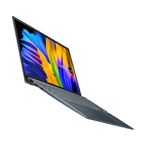 ASUS ZenBook13 OLED Ultra-Slim Laptop, 13.3” OLED, AMD Ryzen 7 5700U, 8GB LPDDR4X RAM, 512GB PCIe SSD - Pine Gray SHOP ONLINE