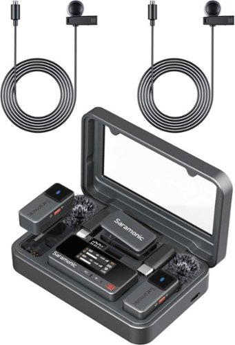 Saramonic Air 2-Person Mini Wireless Clip-On Mic System w/ Lavaliers for Cameras, Mobile Devices & Computers BUY IN QATAR