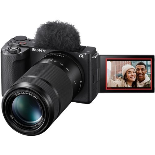 Bundle Sony ZV E10 II Mirrorless Camera Black + 16 50mm & 55 210mm