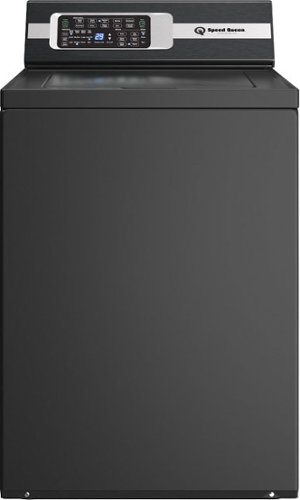Speed Queen - TR7 3.2 Cu.Ft. COMMERCIAL HEAVY DUTY TOP LOAD WASHER - Black