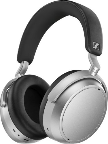 Sennheiser - HDB 630 Over-the-ear Bluetooth Wireless Headphones - Silver
