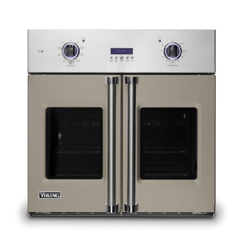 Viking - 30" 7 Series French Door Single Built-In Electric Thermal Convection Oven - Nantucket