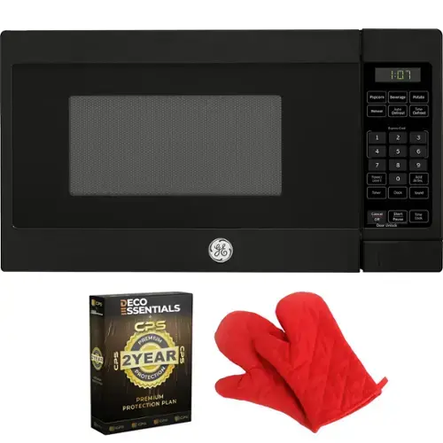 1:07 Popcorn Beverage Potato Reheat Auto Defrost Time Defrost Express Cook 1 2 3 4 5 6 7 8 9 Power Level Timer Clock Add 30 sec Sound Cancel Start Pause Timer Off Door Unlock Cook CPS DECO ESSENTIALS CPS PREMIUM 2YEAR PROTECTION CPS PREMIUM PLAN PROTECTION