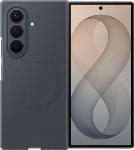 Samsung - Galaxy Z Fold8 Ultra Silicone Magnet Case - Graphite