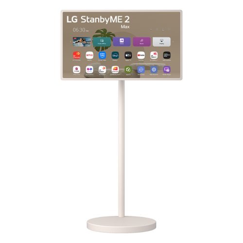LG - StanbyME 2 Max - 32” Class LED QHD Smart webOS Portable and Detachable Touch Screen with Full Swivel Rotation (2026)