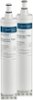 Insignia™ - Water Filters for Select Whirlpool Refrigerators (2-Pack) - White-Front_Standard