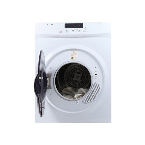 3.5 Cu. Ft. 8-Cycle Compact Electric Dryer-Front_Standard 
