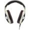 Sennheiser - HD 599 Wired Open Back Over-the-Ear Headphones HD 5 - Brown/Ivory/Matte Metallic-Front_Standard