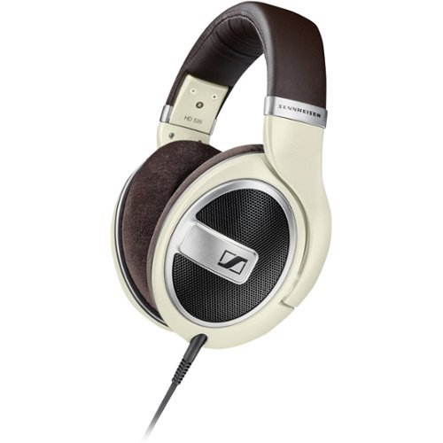 Sennheiser HD 599 Wired Open Back Over-the-Ear Headphones HD 5 - Brown/Ivory/Matte Metallic WORLDWIDE DELIVERY