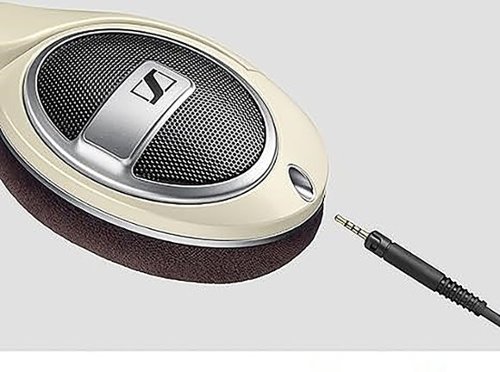 Sennheiser HD 599 Wired Open Back Over-the-Ear Headphones HD 5 - Brown/Ivory/Matte Metallic GLOBAL SHIPPING