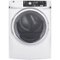 GE - 8.3 Cu. Ft. 13-Cycle Electric Dryer with Steam-Front_Standard