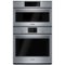 Bosch - 500 Series 30" Built-In Electric Convection Combination Wall Oven with Built-In Microwave - Stainless Steel-Front_Standard