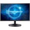 Samsung - 27" LED Curved FHD FreeSync Monitor - Black Matte-Front_Standard