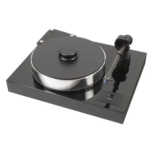 Pro-Ject - Stereo Turntable - High-gloss piano lacquer black-Angle_Standard 