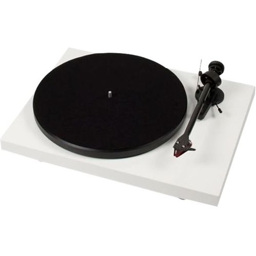 Pro-Ject - Debut Stereo Turntable - Shine white-Angle_Standard 