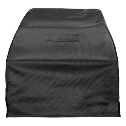 Carbon Fiber Vinyl Cover for Lynx Napoli Countertop Outdoor Oven - Black