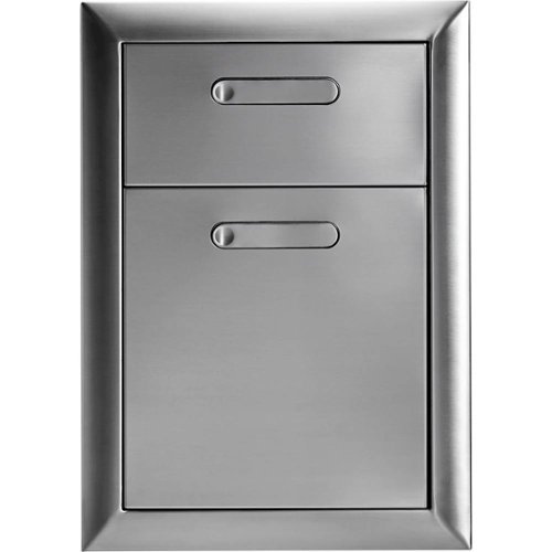 Lynx - Ventana Double Drawers - Stainless steel