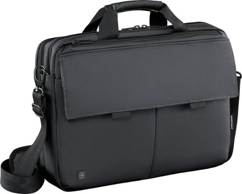  SwissGear - Route Messenger Laptop Bag - Gray