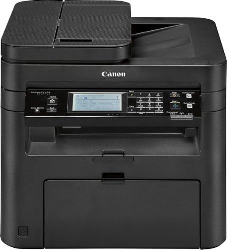  Canon - imageCLASS MF247dw Wireless Black-and-White All-In-One Printer - Black
