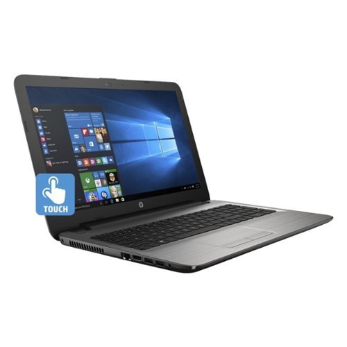  HP - 15.6" Refurbished Touch-Screen Laptop - Intel Core i5 - 8GB Memory - 1TB Hard Drive - Textured linear grooves