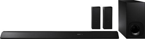  Sony - 5.1-Channel Soundbar System with 6.3&quot; Wireless Subwoofer and Digital Amplifier - Black
