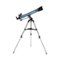 Celestron - Inspire series 80 AZ 80mm Refractor Telescope - Blue/black-Angle_Standard
