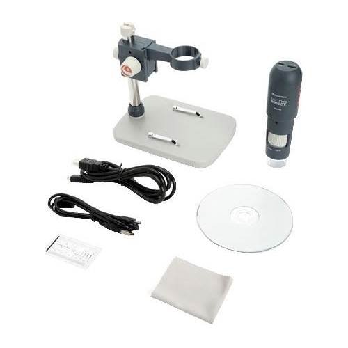 Celestron - Microdirect 1080p HDMI Handheld Digital Microscope - Gray