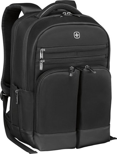  Wenger - Hedge 16&quot; Laptop Backpack - Black