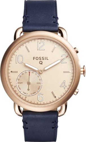  Fossil - Q Tailor Hybrid Smartwatch 40mm Stainless Steel - Rose Gold