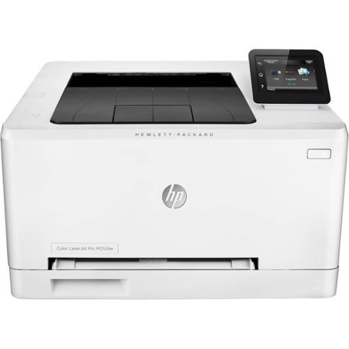 HP - Refurbished Color LaserJet Pro M252dw Wireless Color Printer - White-Front_Standard 