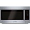 Bosch - Benchmark Series 1.8 Cu. Ft. Convection Over-the-Range Microwave with Sensor Cooking - Stainless steel-Front_Standard
