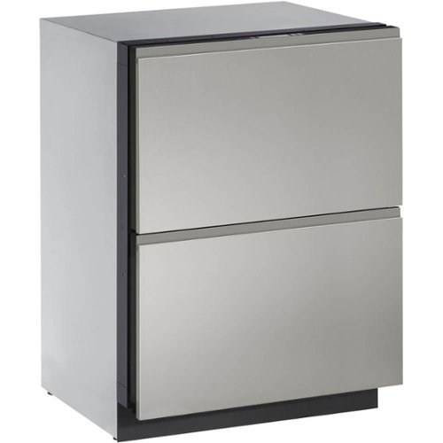 Photos - Fridges Accessory SELECT U-Line - Door Panel on  Refrigerators - Stainless Steel U-DWRESP60S 