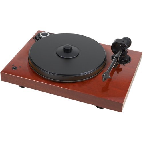 Pro-Ject - 2 Xperience Stereo Turntable - High-gloss mahogany-Front_Standard 