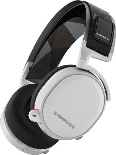  SteelSeries - Arctis 7 Wireless DTS Headphone:X 7.1 Gaming Headset for PC, Mac, PlayStation, VR, Mobile - White
