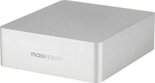 Mass Fidelity - Relay Hi-Fi Bluetooth Digital-to-Analog Converter - Silver