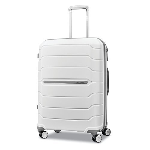 Samsonite - Freeform 28" Expandable Spinner Suitcase - White