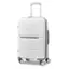 Front. Samsonite - Freeform 23" Expandable Spinner Suitcase - White.