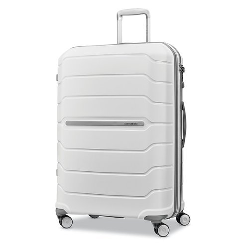Samsonite - Freeform 31" Expandable Spinner Suitcase - White