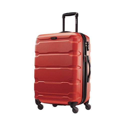 Samsonite - OMNI PC 24" Spinner - Burnt orange-Front_Standard 