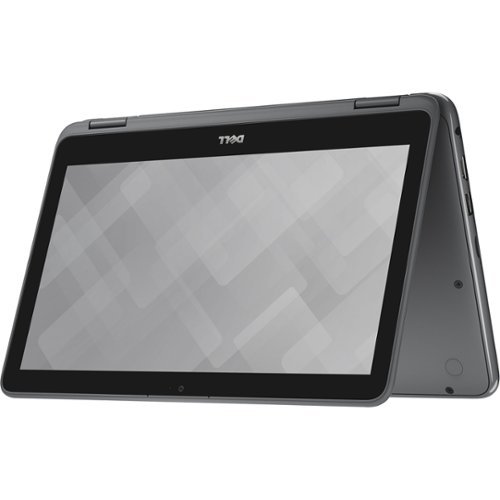 Dell - Inspiron 2-in-1 11.6" Touch-Screen Laptop - Intel Core m3 - 4GB Memory - 500GB Hard Drive - Blue-Angle_Standard 