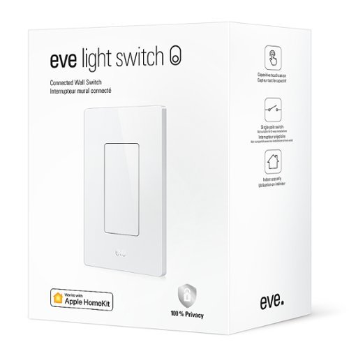 Eve Light Switch - White GLOBAL SHIPPING