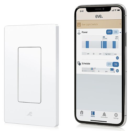Eve Light Switch - White WORLDWIDE DELIVERY
