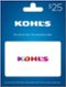 Kohl's - $25 Gift Card-Front_Standard